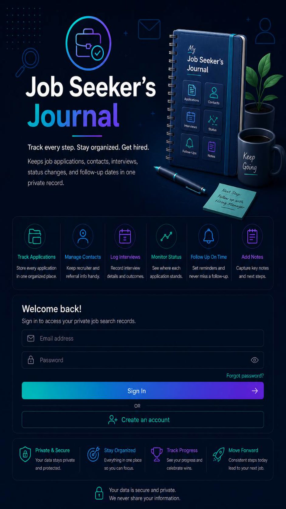 Job Seeker's Journal preview