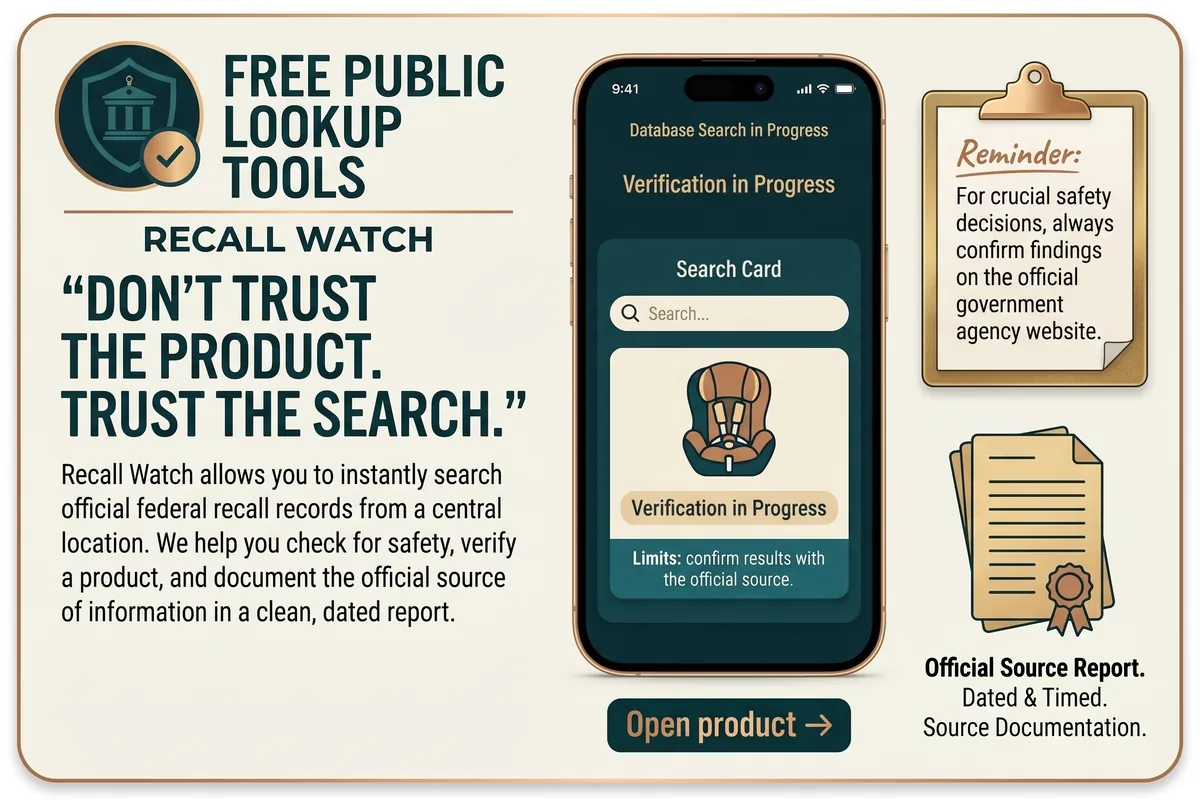 Recall Watch product card